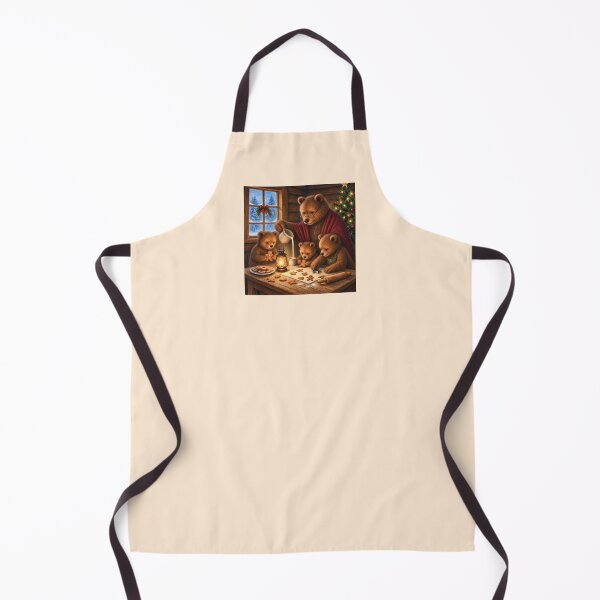 Item preview, The Cookie Bakers — Animals on Christmas Day (Bear Family) designed and sold by Novel Works Studio.