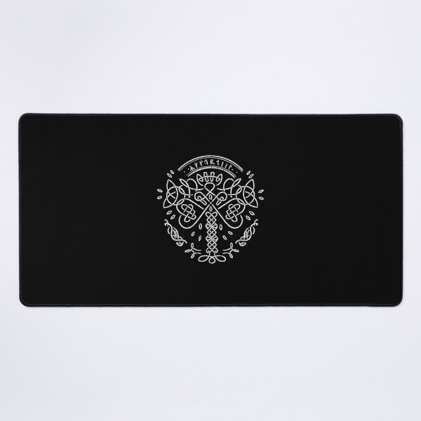 Item preview, Norse Celtic Tree of Life Runes Art designed and sold by rhymjqvinci.