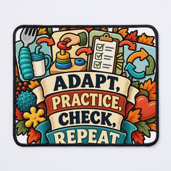 Item preview, Adapt, Practice, Check, Repeat OT designed and sold by supertae.