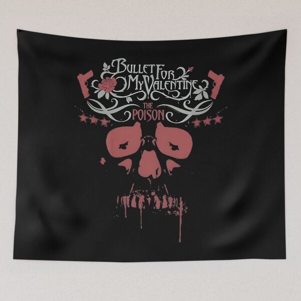 Item preview, Bullet For My Valentine The Poison Temper Temper Fever The Poison Skull Red Eyes Y2K designed and sold by digc010.