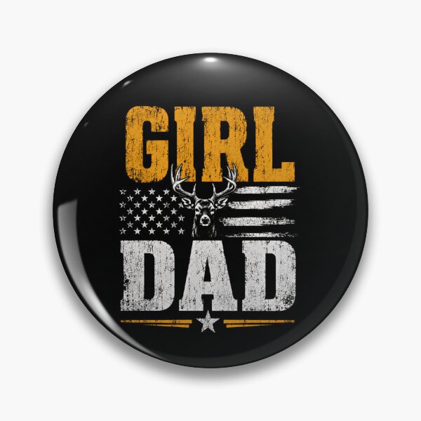 Item preview, Girl Dad Deer Hunter Patriotic Father designed and sold by HumansStuck12.