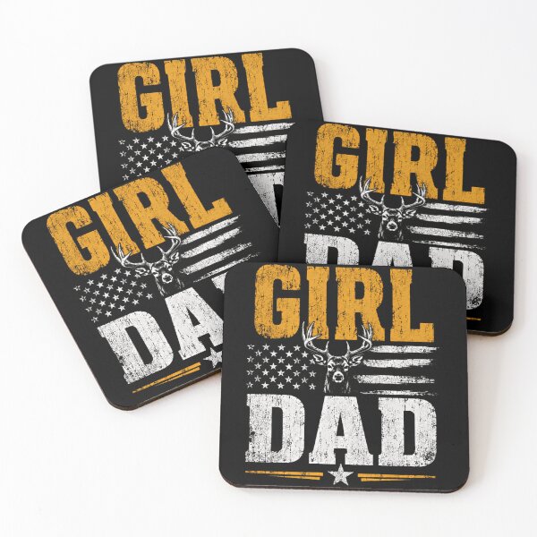 Item preview, Girl Dad Deer Hunter Patriotic Father designed and sold by HumansStuck12.