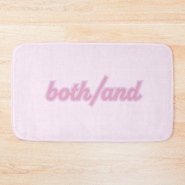 Item preview, Both/And cute font in pink designed and sold by titanic415.