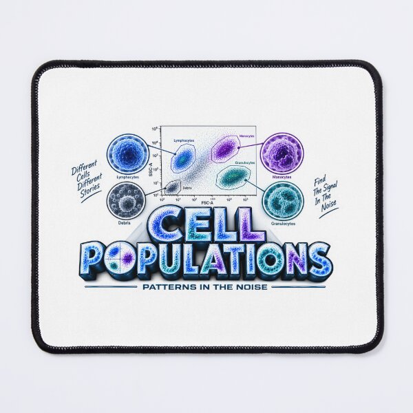 Aperçu de l'œuvre Modèles de populations cellulaires dans le bruit créée et vendue par pradeepvisuals.