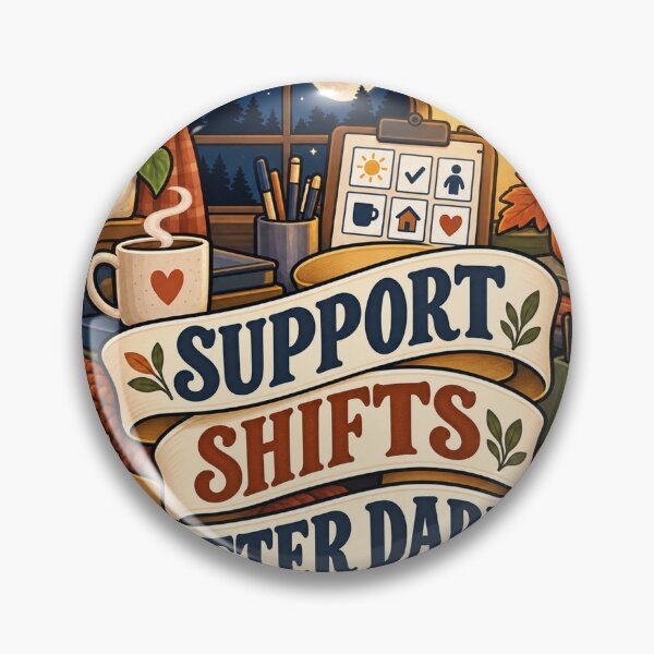 Item preview, Support Shifts After Dark Direct Support Professional designed and sold by supertae.