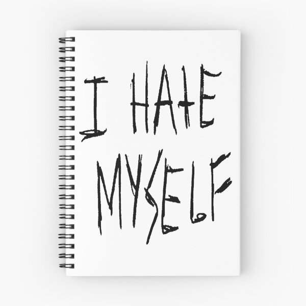 Item preview, I Hate Myself designed and sold by LetteringWonder.