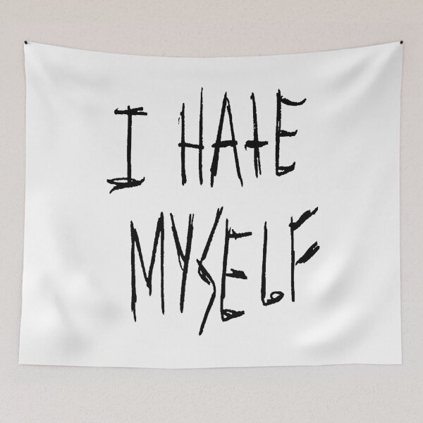 Item preview, I Hate Myself designed and sold by LetteringWonder.
