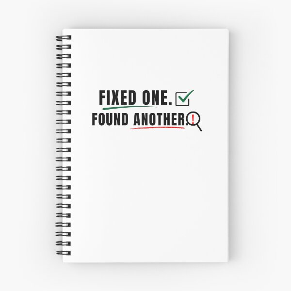 Item preview, Fixed One Found Another | Funny Accounting CPA Error Humor designed and sold by FCA SIR MERCH .