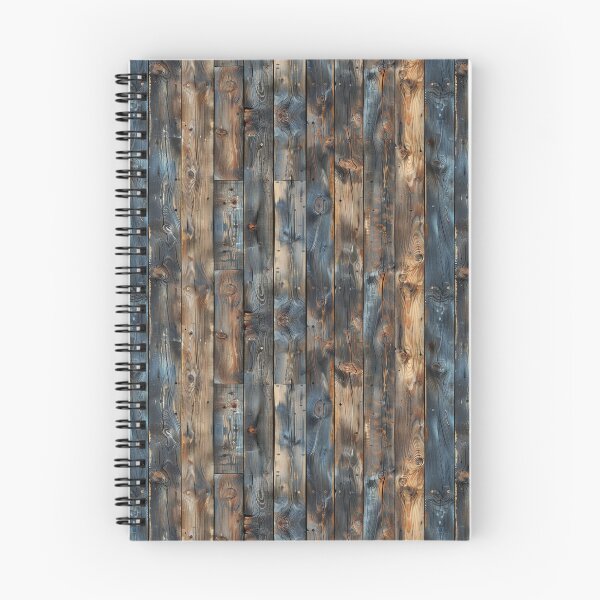 Item preview, Rustic Weathered Blue and Brown Wood Planks designed and sold by NTGUILTY.
