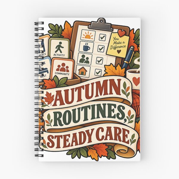 Item preview, Autumn Routines, Steady Care DSP designed and sold by supertae.