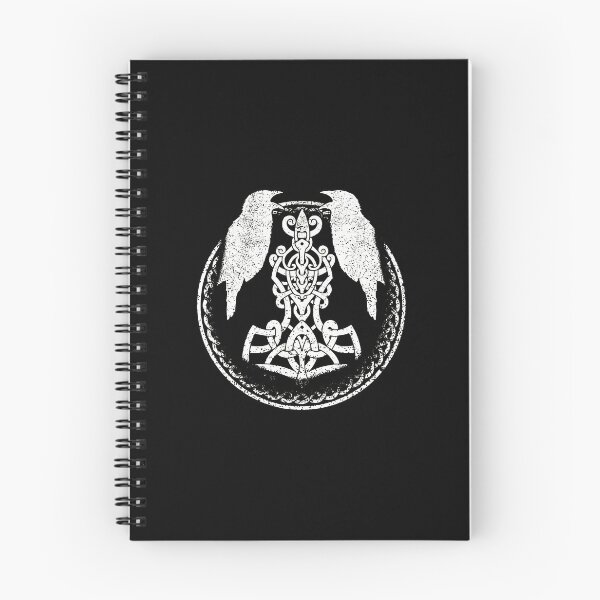 Item preview, Norse Raven Knotwork Emblem designed and sold by aranastkbussonx.