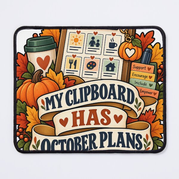 Item preview, My Clipboard Has October Plans DSP designed and sold by supertae.