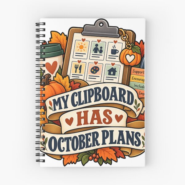 Item preview, My Clipboard Has October Plans DSP designed and sold by supertae.