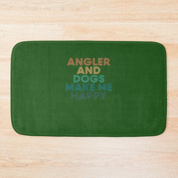 Item preview, Angler And Dogs Make Me Happy- Gift For Angler  Dogs Fans 178 designed and sold by IsaGalleryA.