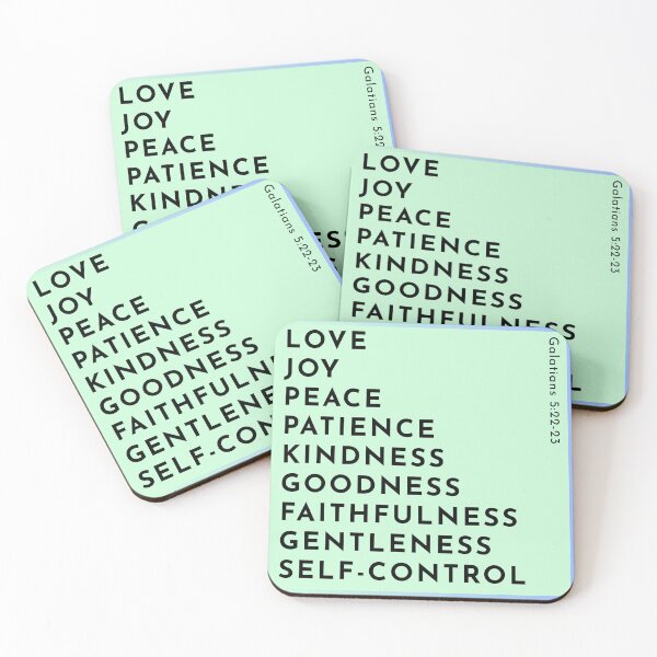Item preview, FRUIT OF THE SPIRIT- minty designed and sold by RainforestIsland.