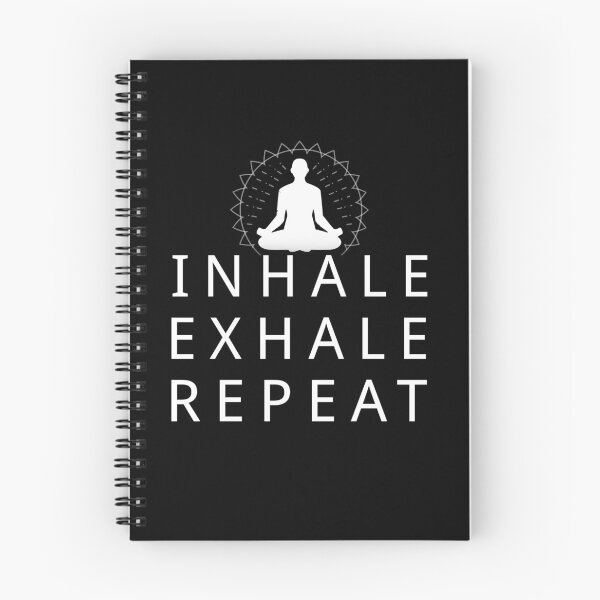 Item preview, Inhale Exhale Repeat Yoga Meditation Mindfulness designed and sold by teeperfect.