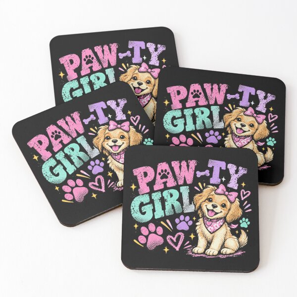 Item preview, Paw-ty Girl Puppy Dog Lover Pet Celebration designed and sold by SkeletonsDanger.