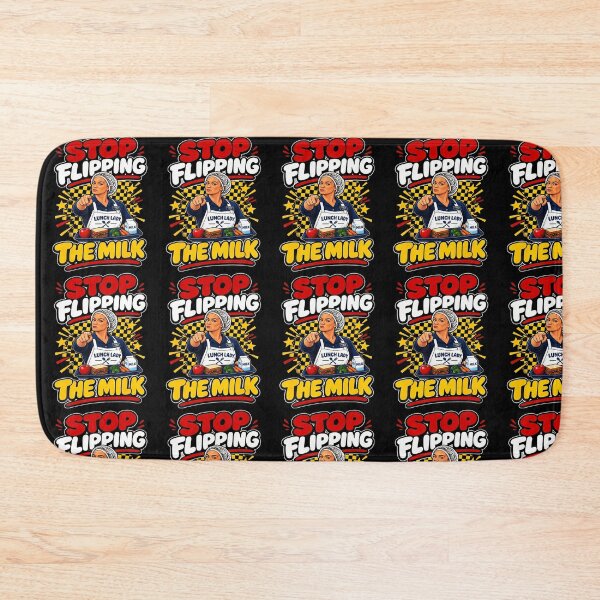 Item preview, Stop Flipping The Milk Lunch Lady Cafeteria designed and sold by RealestInternet.