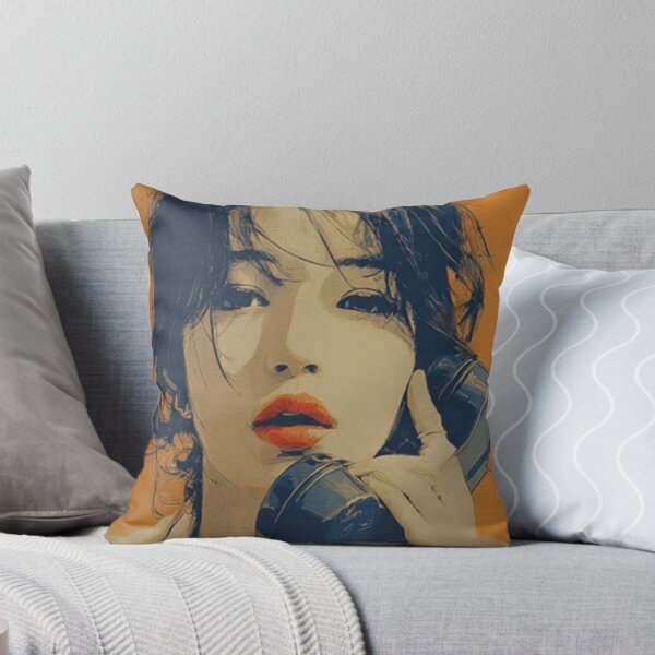 Item preview, Japanese Woman Vintage Print designed and sold by KapowStickers.
