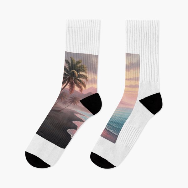 Item preview, Black Sand Beach and Volcanoes — Pink Pacific Twilight designed and sold by Hawaii26.