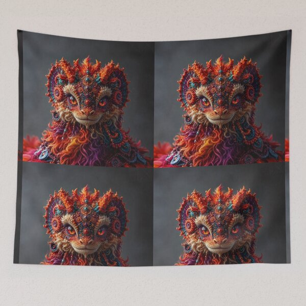 Item preview, Mystical dragon creature designed and sold by KingsArtworx 2.