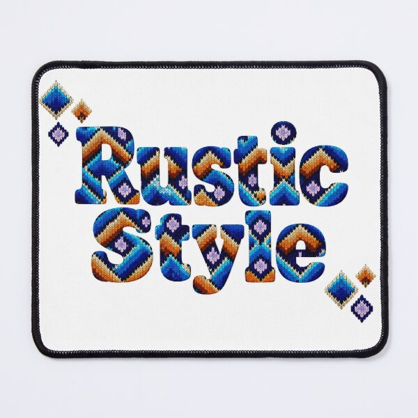 Item preview, Rustic Style Geometric Folk Textile Design designed and sold by DansCreations42.