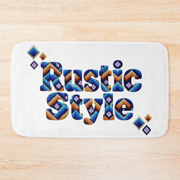 Item preview, Rustic Style Geometric Folk Textile Design designed and sold by DansCreations42.