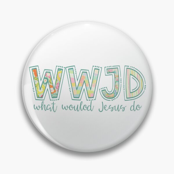 Item preview, WWJD designed and sold by OhSoSticky.