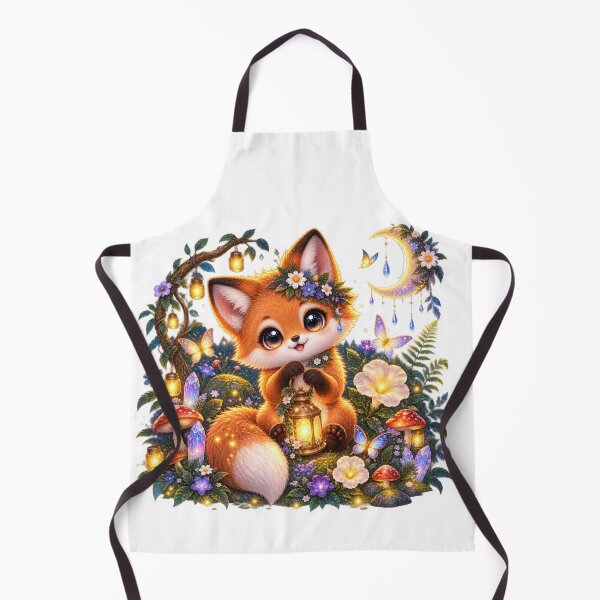 Item preview, Enchanted Forest Fox Lantern Moonlight designed and sold by jgvisualarts.