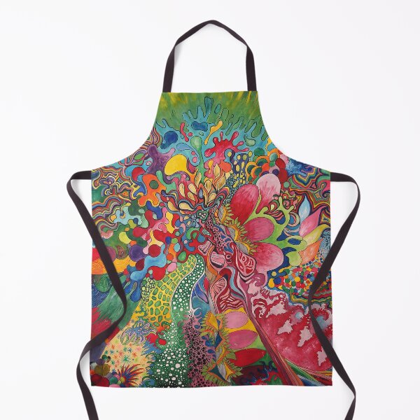 Item preview, city vivid patterns - original painting enhanced by AI in 2026 designed and sold by Margo Humphries.