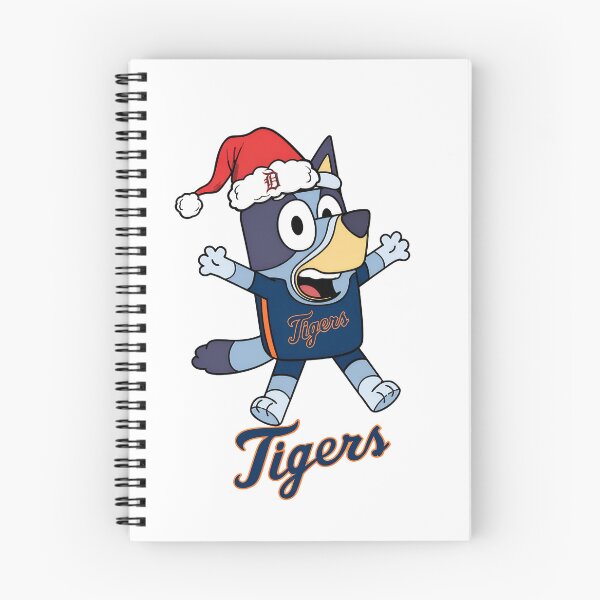 Item preview, Bluey in Santa Hat with Tigers designed and sold by Spark-Budz.