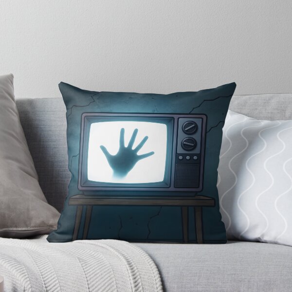 Item preview, Haunted Retro TV Ghost Hand designed and sold by teeperfect.