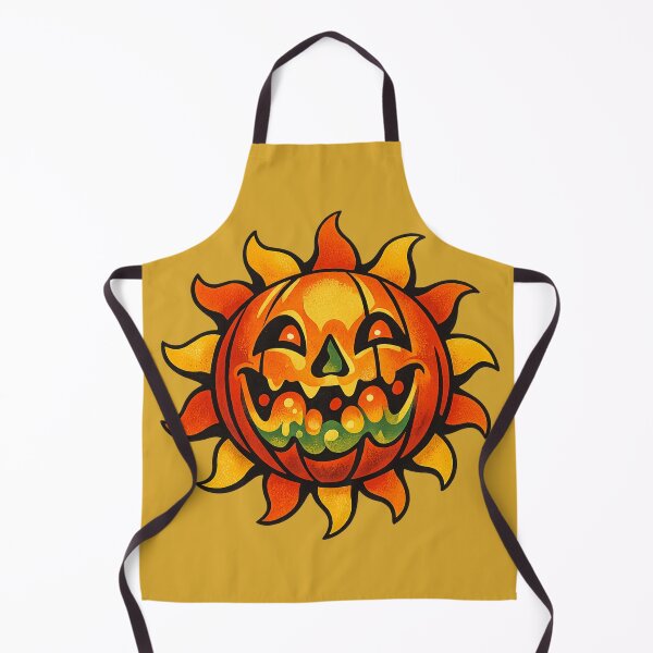 Item preview, Retro 1970s Lava-Lamp Jack-o-Lantern Sun Art – Groovy Halloween Print designed and sold by MagicMakerPh.