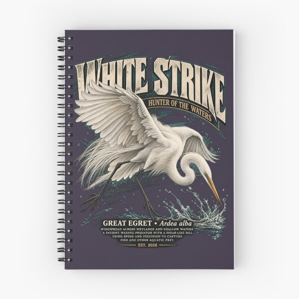 Item preview, WHITE STRIKE — HUNTER OF THE WATERS designed and sold by KrungiT Design .