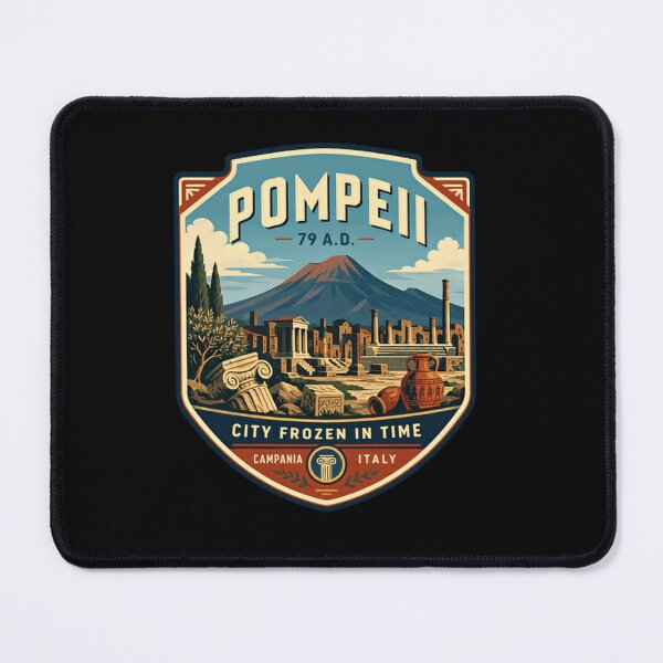 Item preview, Pompeii 79 A.D. City Frozen In Time Campania Italy Ancient Roman History Travel Souvenir designed and sold by RetroMini2026.