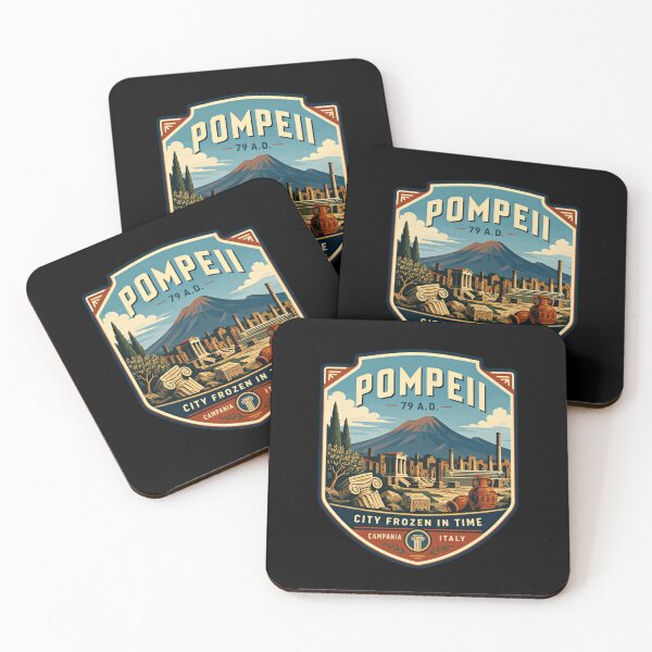 Item preview, Pompeii 79 A.D. City Frozen In Time Campania Italy Ancient Roman History Travel Souvenir designed and sold by RetroMini2026.