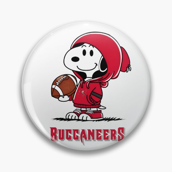 Item preview, Snoopy  Dog Holding Football Buccaneers  designed and sold by Spark-Budz.