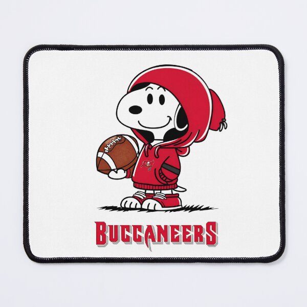 Item preview, Snoopy  Dog Holding Football Buccaneers  designed and sold by Spark-Budz.
