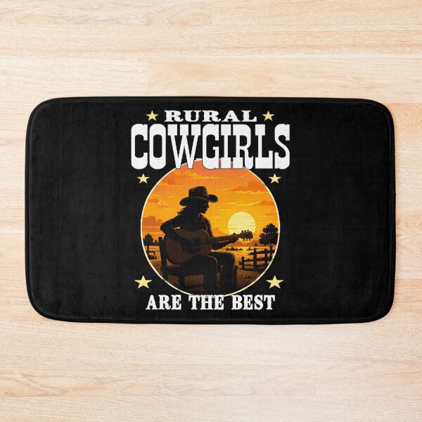 Item preview, Rural Cowgirls Are The Best Country Guitar Sunset designed and sold by Jt41.