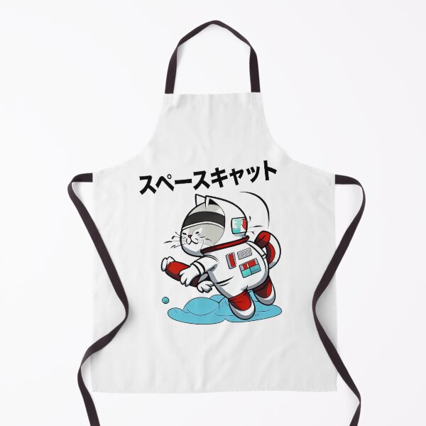 Artikelvorschau, SPACE CAT JAPANESE entworfen und verkauft von GeeklyShirts.