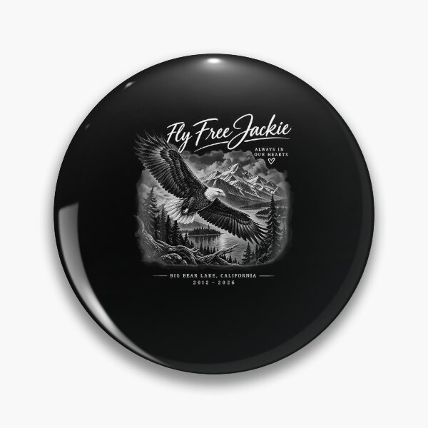 Item preview, Fly Free Jackie Bald Eagle designed and sold by RealestInternet.
