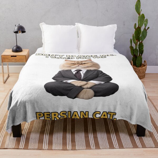 Item preview, Don’t Blame Me, I Voted for the Persian Cat – Funny Cat Election Humor designed and sold by Mirgonhood.
