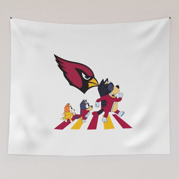 Item preview, Cartoon Bluey Crosswalk with Red Bird Arizona  designed and sold by Spark-Budz.