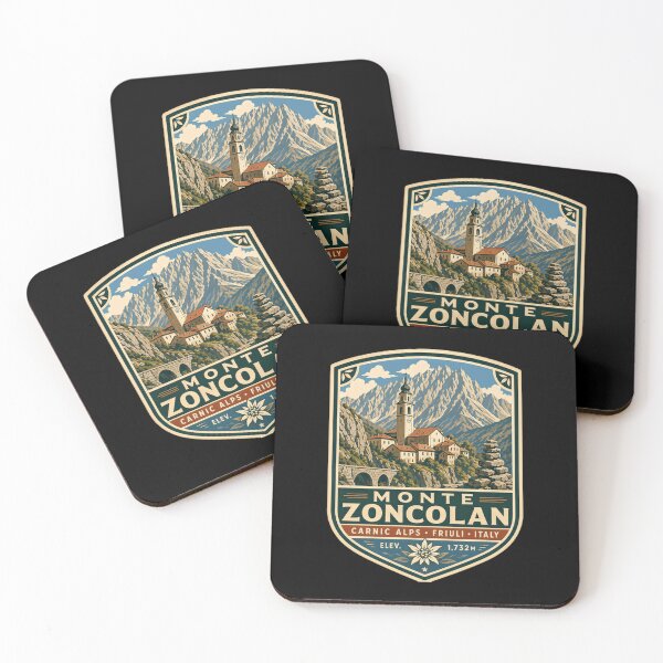 Item preview, Monte Zoncolan Carnic Alps Friuli Italy Mountain Cycling Hiking Travel designed and sold by RetroMini2026.