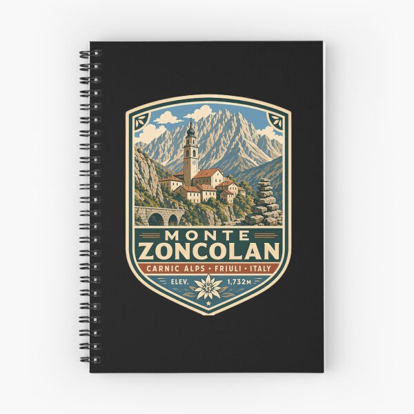 Item preview, Monte Zoncolan Alpes Cárnicos Friuli Italia Ciclismo de montaña Senderismo Viajes designed and sold by RetroMini2026.