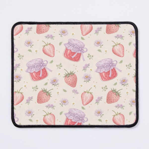 Item preview, Lavender Strawberry Jam Watercolor Design designed and sold by SSundaysPrints.