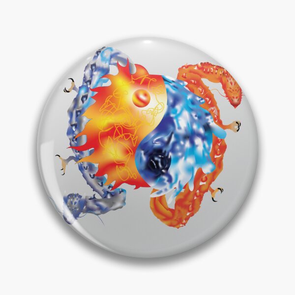 Item preview, Yin & Yang Dragons designed and sold by XenonBraun.