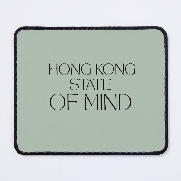 Item preview, Hongkong State of Mind Retro Typography Sticker designed and sold by ArtisanPrintHk.