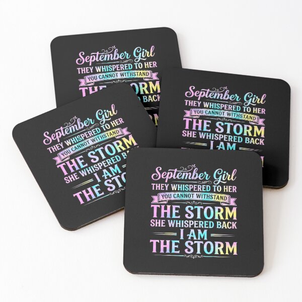 Item preview, September Girl They Whispered To Her I Am The Storm designed and sold by RealestInternet.