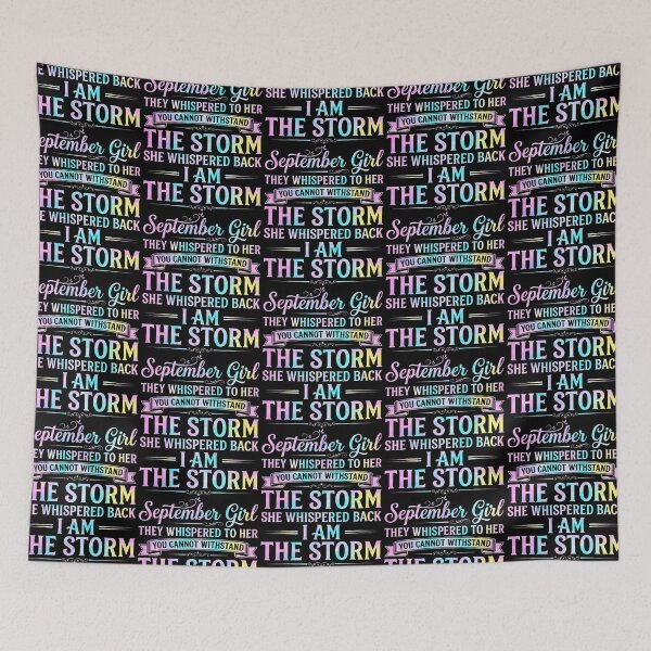 Item preview, September Girl They Whispered To Her I Am The Storm designed and sold by RealestInternet.